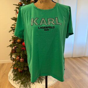 Karl Lagerfeld women T- Shirt , size XL
